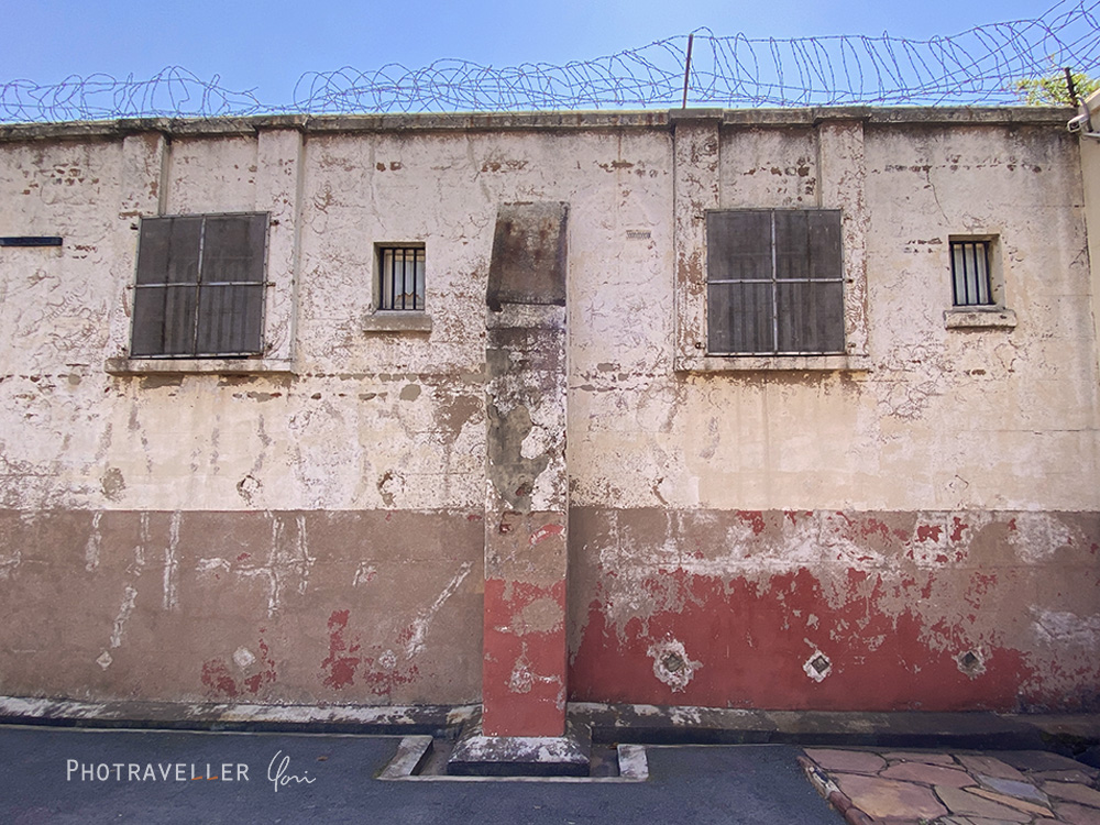 南アフリカ　旧刑務所外壁