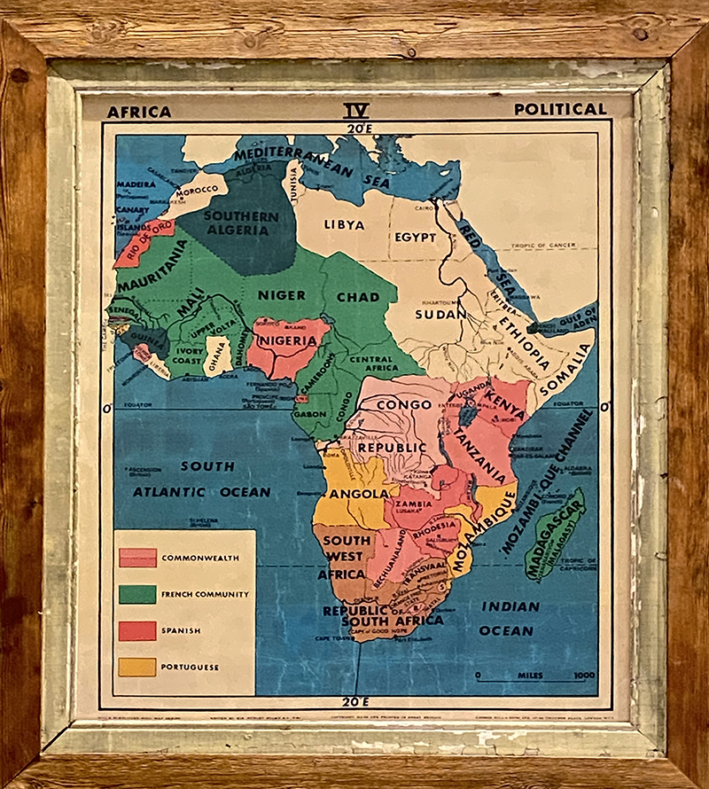 アフリカ植民地マップ