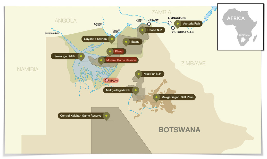 Okavango map